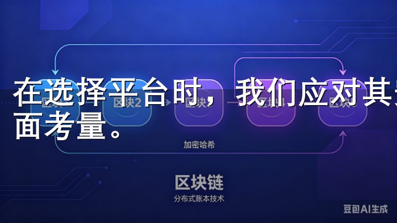 在选择平台时，我们应对其安全性、用户友好性和便捷性进行全面考量。
